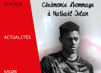 Cérémonie d’hommage à Nathaël Julan 🙏
