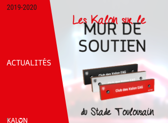 Les Kalon auront leur brique sur le « Mur de soutien » du Stade Toulousain ! 🧱