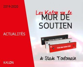 Les Kalon auront leur brique sur le « Mur de soutien » du Stade Toulousain ! 🧱